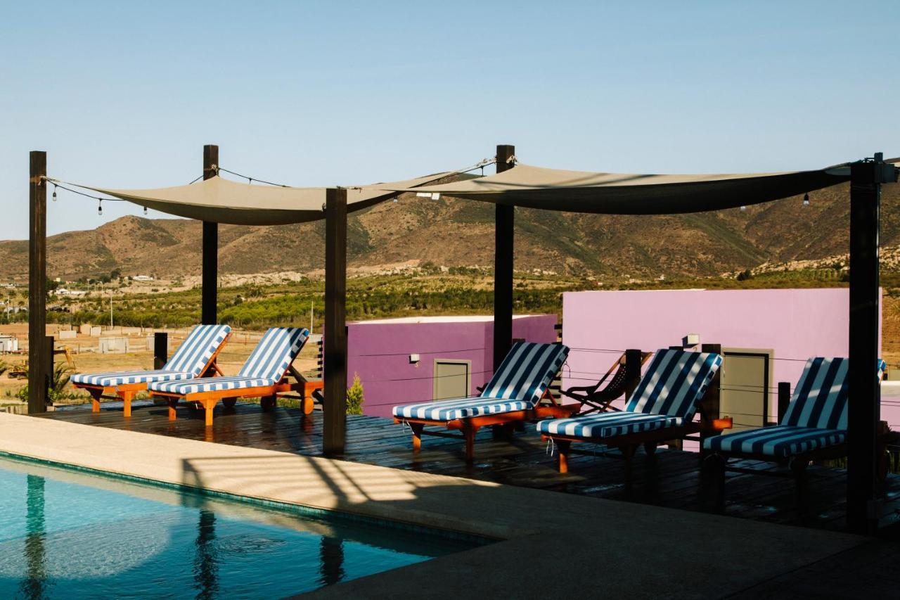 Villa Flor De Cera Valle de Guadalupe Exterior foto